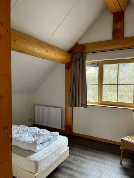 Unieke Houten Villa Met Sauna In Twente - 6P Den Ham Dış mekan fotoğraf