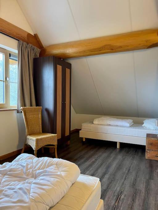 Unieke Houten Villa Met Sauna In Twente - 6P Den Ham Dış mekan fotoğraf