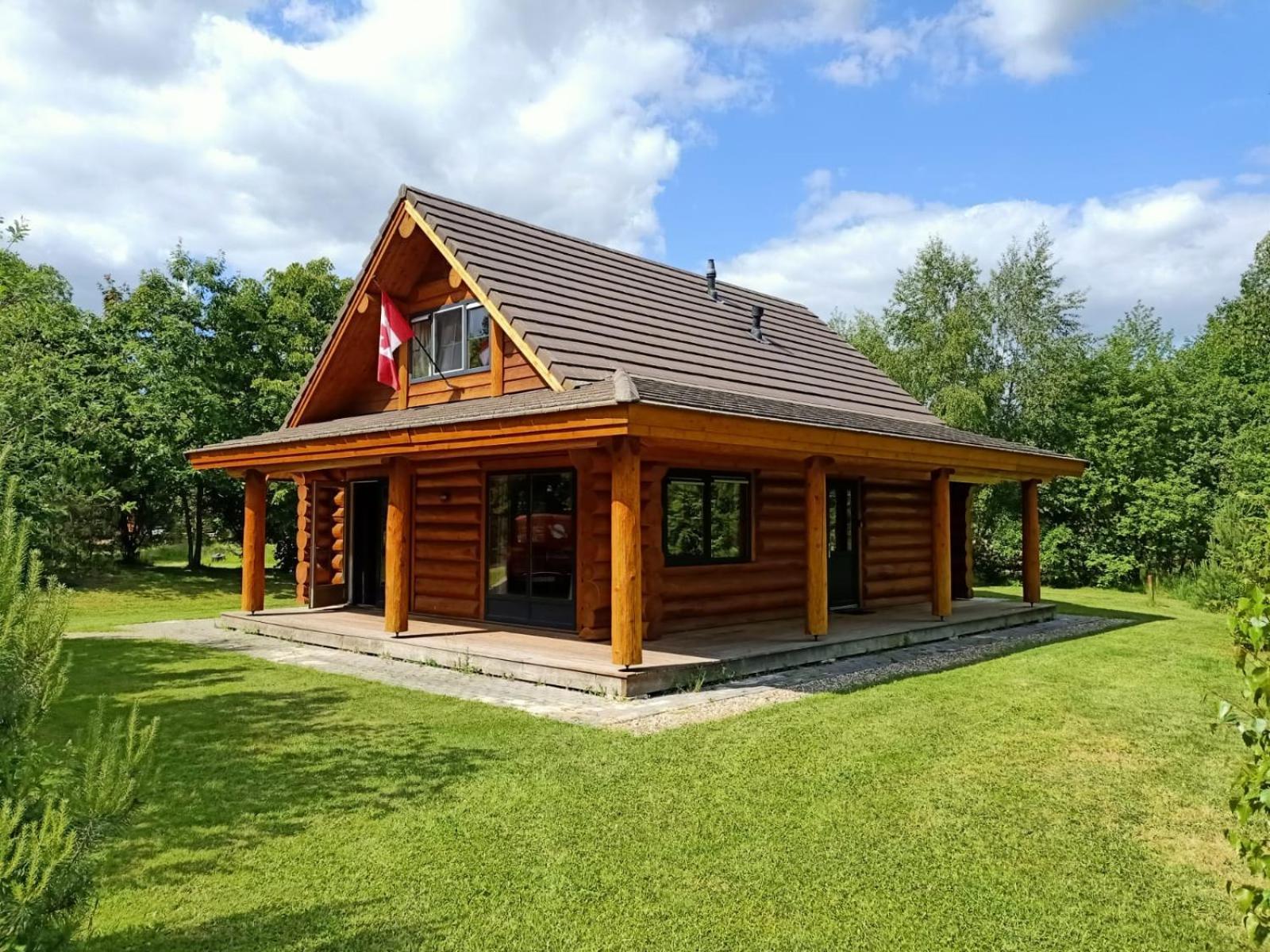 Unieke Houten Villa Met Sauna In Twente - 6P Den Ham Dış mekan fotoğraf